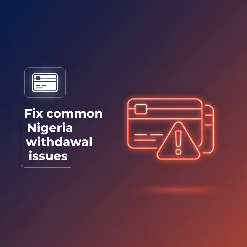 Infographic: Quick fixes for Nigeria withdrawal delays on PariPulse—verification, bank details, limits, cards, crypto.
