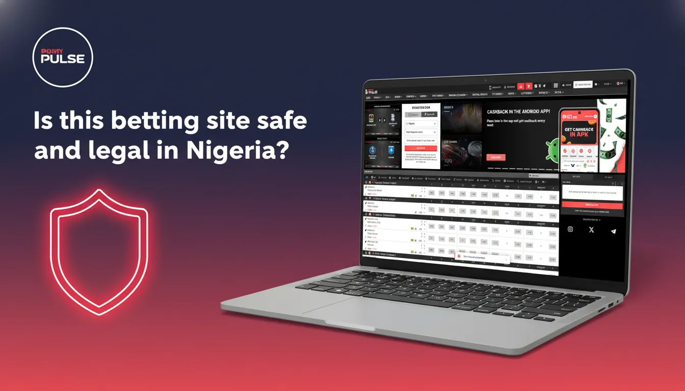 Safe, legal Nigerian betting site; licensed, encrypted payments, privacy policy, responsible gaming tools.