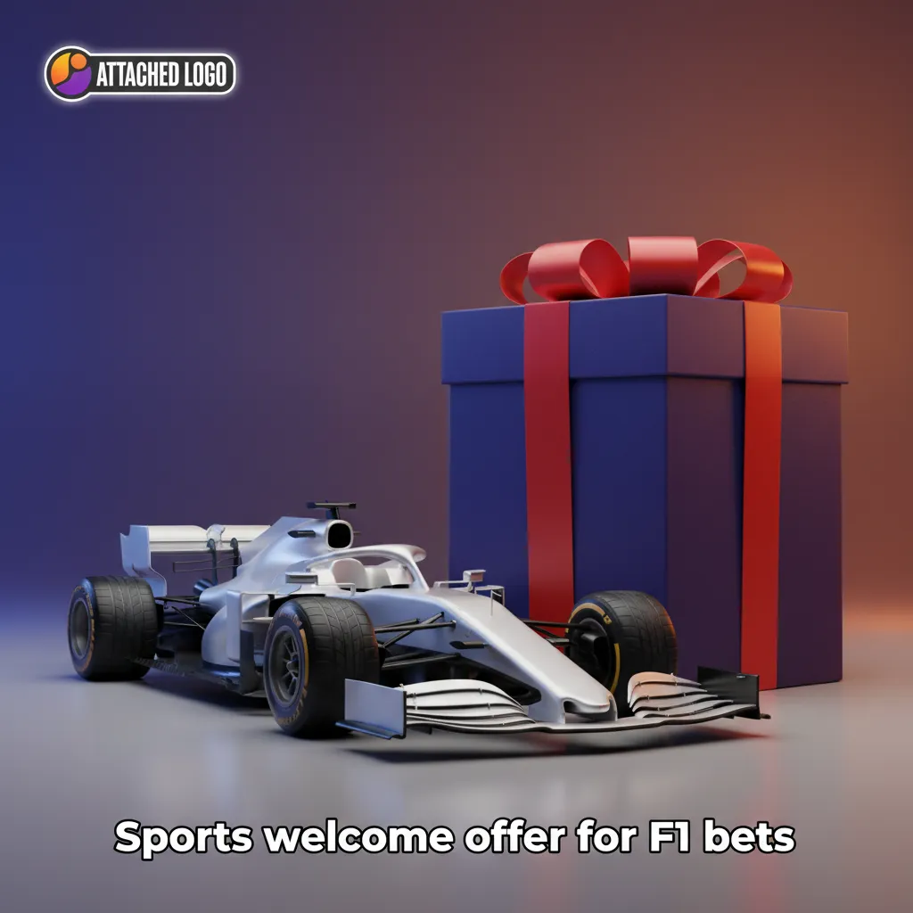 Sports welcome offer for F1 betting banner. New customers only; min deposit, turnover, time limit. Terms apply.