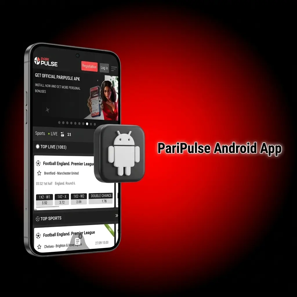 PariPulse Android app for mobile betting and casino games in Nigeria, free to download and install