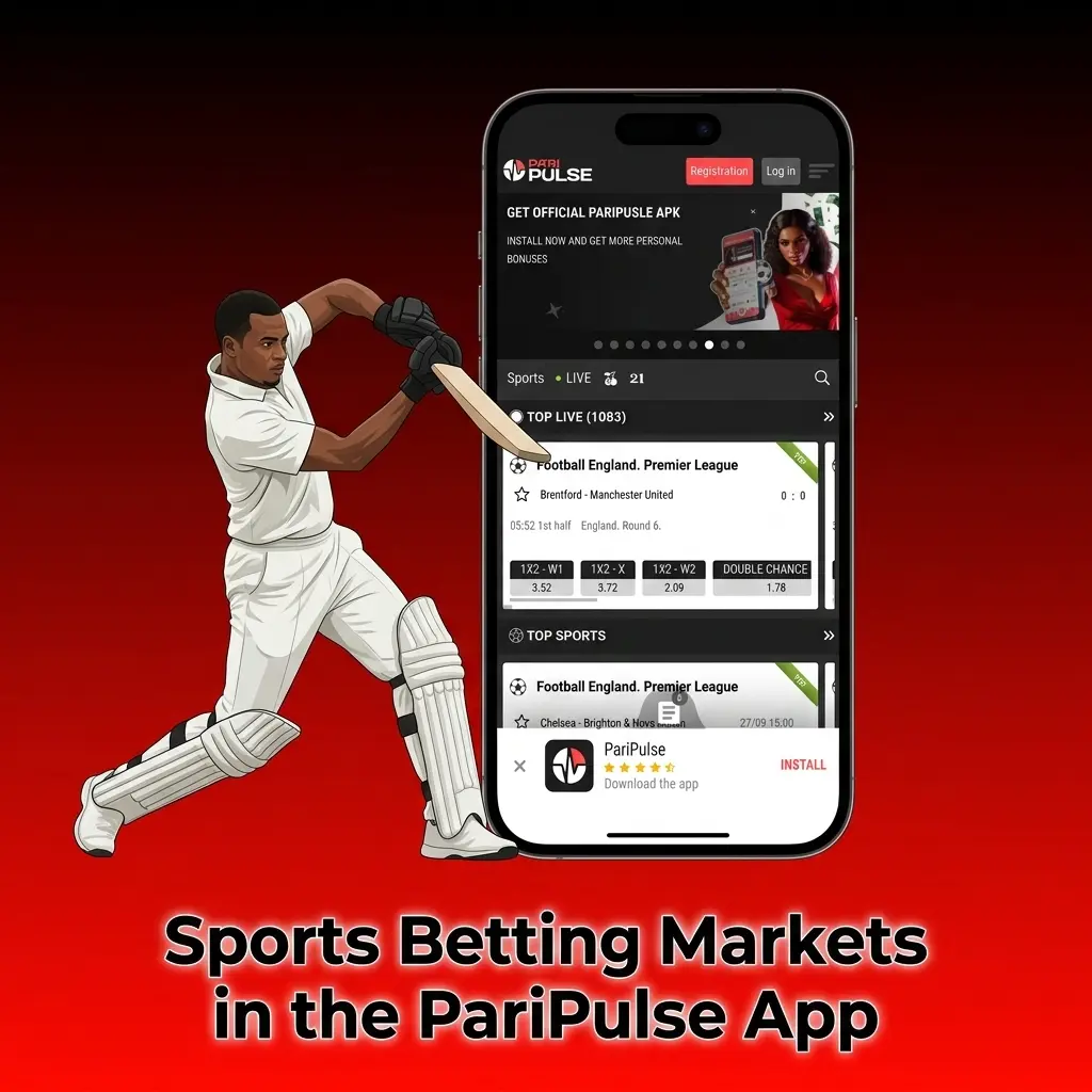 PariPulse app sports betting markets showing football, basketball, tennis, eSports and more for Nigerian users